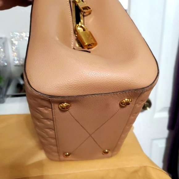 🇲🇫LOUIS VUITTON Montaigne Empreinte MM Leather Satchel Bag🤎🤎🤎🤎 - Picture 10 of 16
